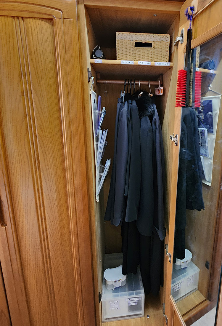 宝生先生の「喪服コーナー」 宝生先生の「喪服コーナー」