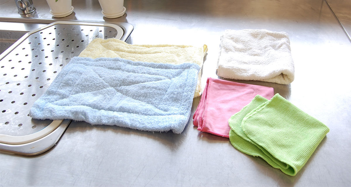 意外に知らない「雑巾」使いのキホンのキ。