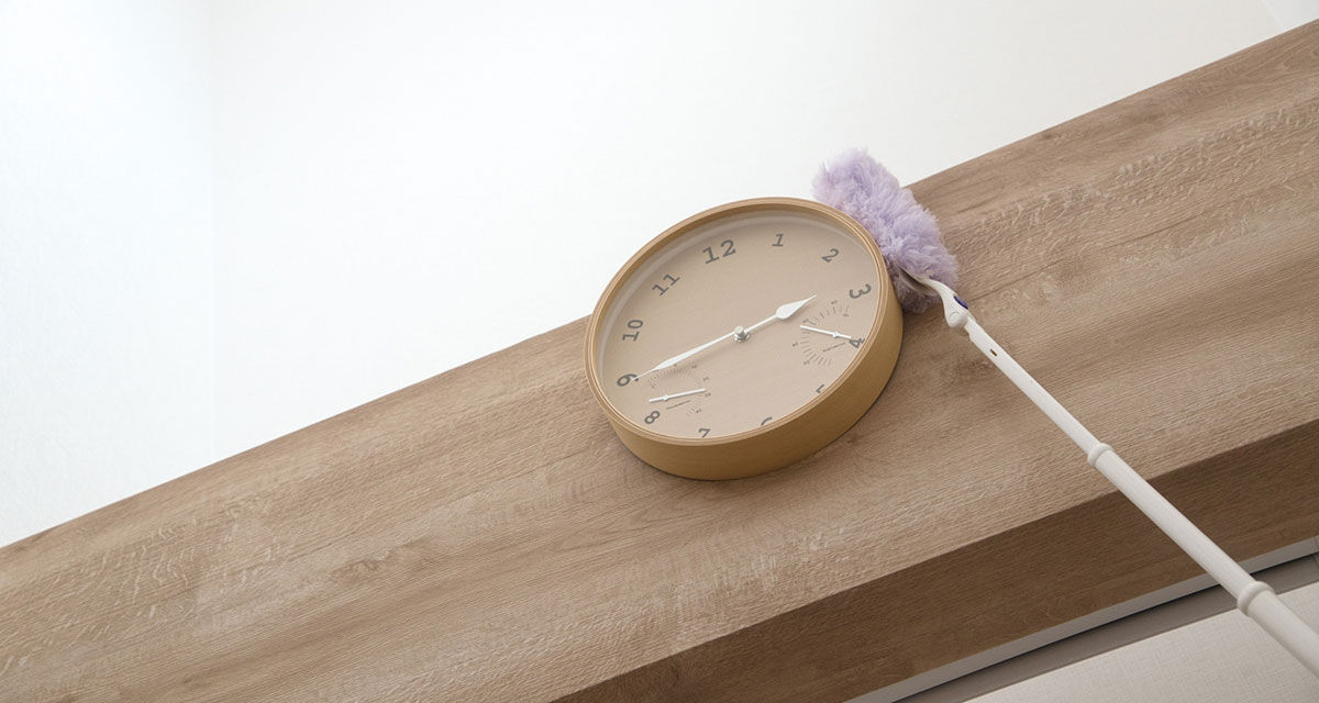ホコリ掃除にはハンディモップ？毛はたき？それぞれの使い方を掃除のプロが教えます。