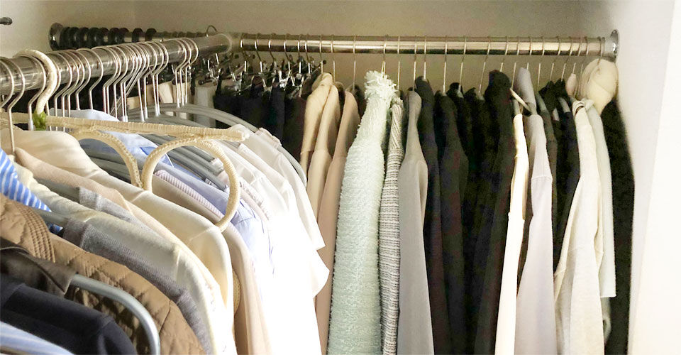 服を迷わずに選べるクローゼット収納の方法（前編）―洋服の整理編