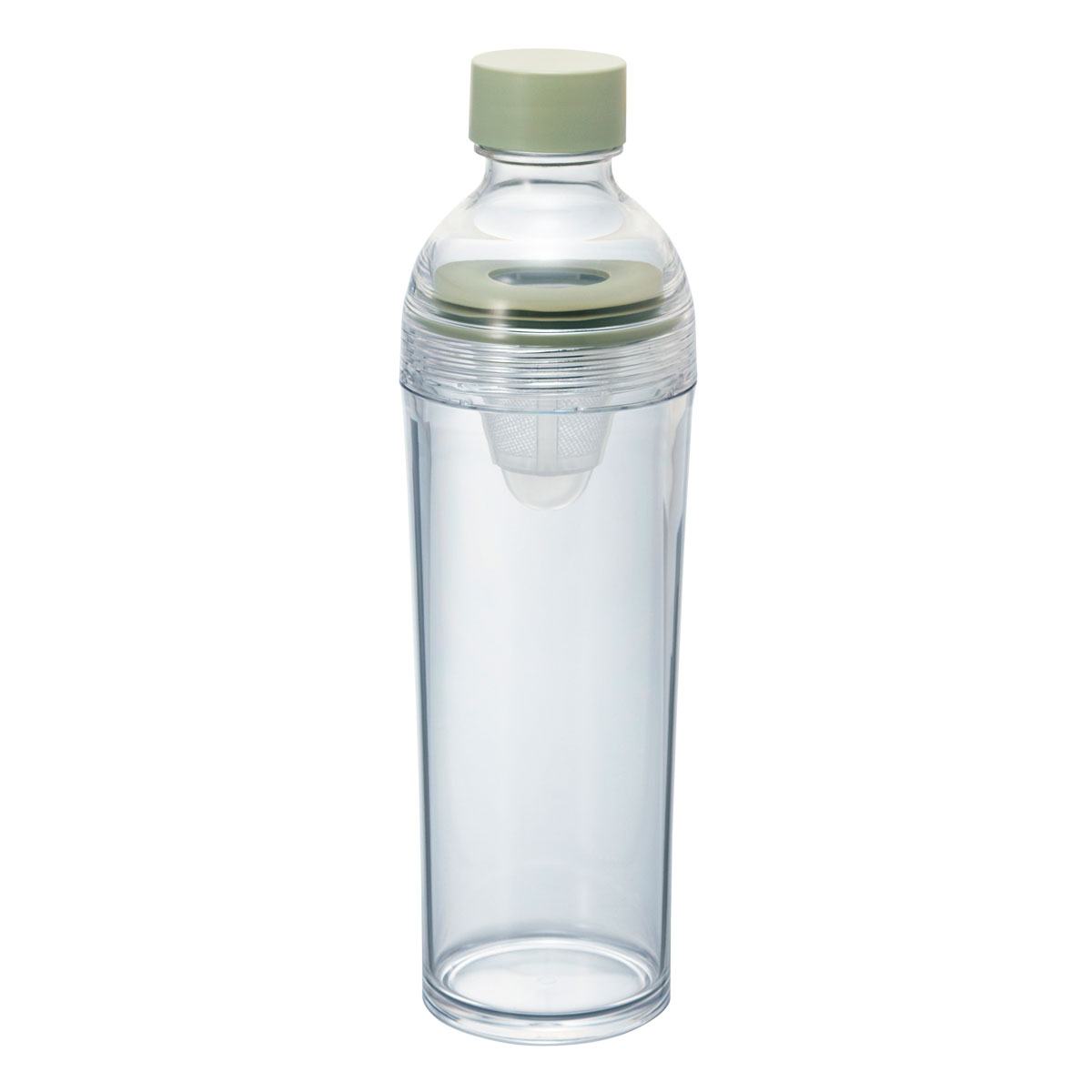 ハリオ（HARIO） フィルターインボトル・ポータブル400ml（スモーキーグリーン）【製造元出荷】