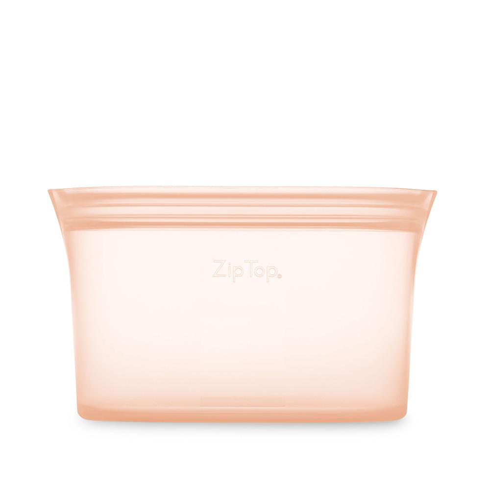 ジップトップ ディッシュ M（ピーチ）【製造元出荷】