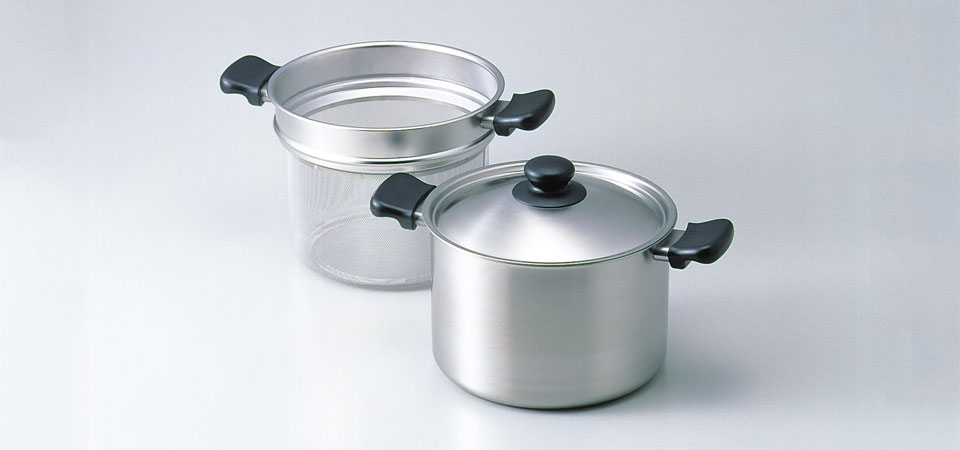 柳宗理 ステンレスパスタパン 22cm【製造元出荷】 | Rinnai