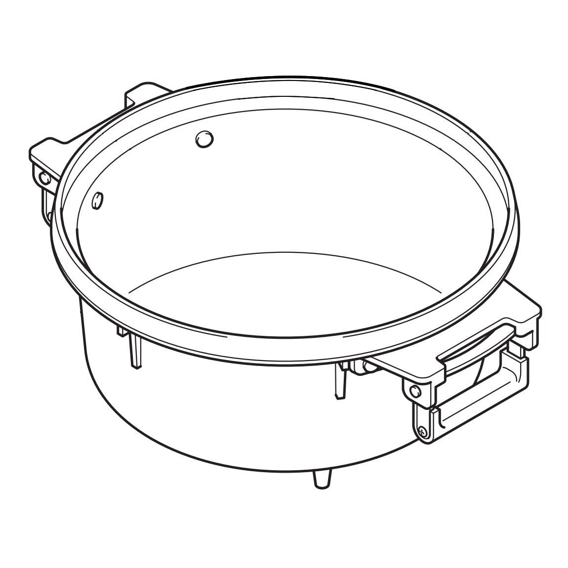 注目の リンナイ 炊飯器 内釜 RR-300C/RR-300C-B用 077-252-000（送料無料 代引不可） 業務用炊飯器 