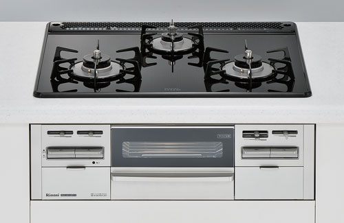 美品　rinnaiガスコンロ リンナイ（Rinnai） ガスコンロ コンロ ガスコンロ 都市ガス 56cm