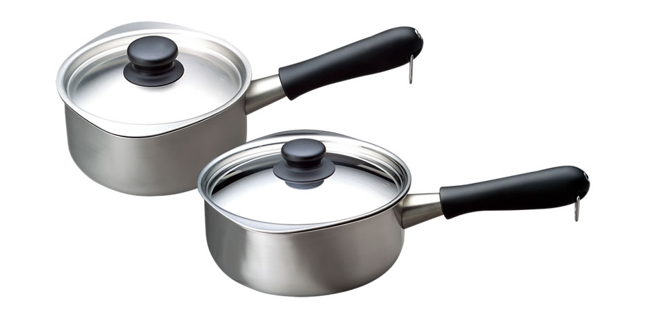 柳宗理 ステンレスミルクパン ふた付 16cmつや消し【製造元出荷