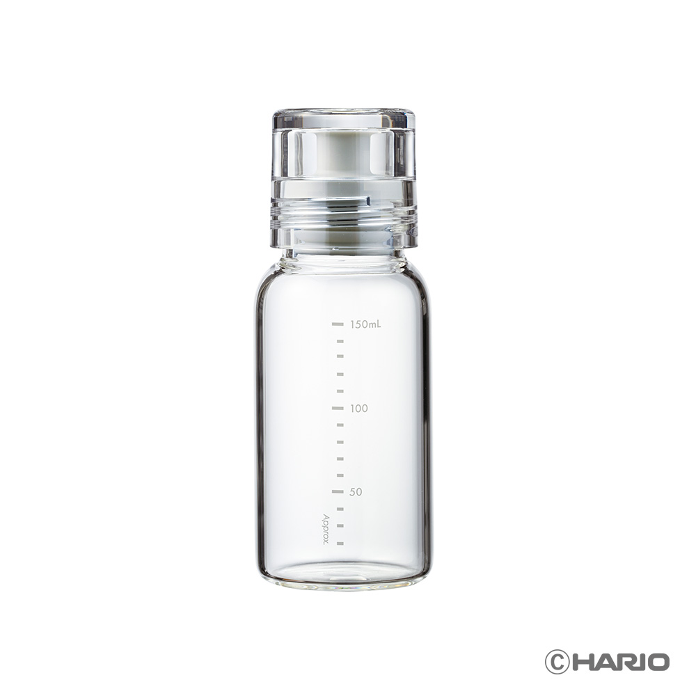 ハリオ（HARIO） ドレッシングボトルスリム150 （ペールグレー）【製造元出荷】