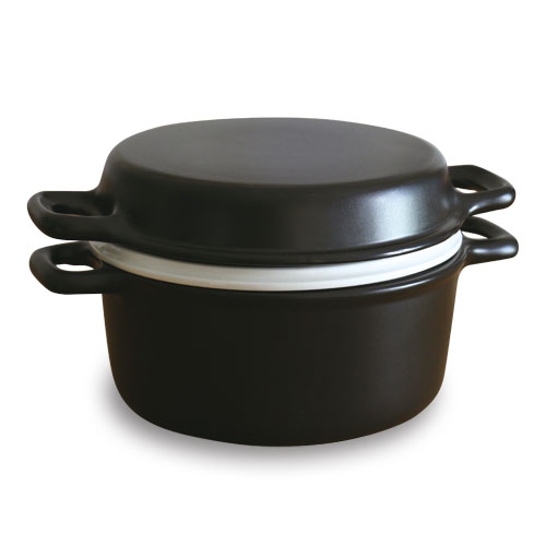 かもしか道具店 三とく鍋（黒）【製造元出荷】【納期未定】