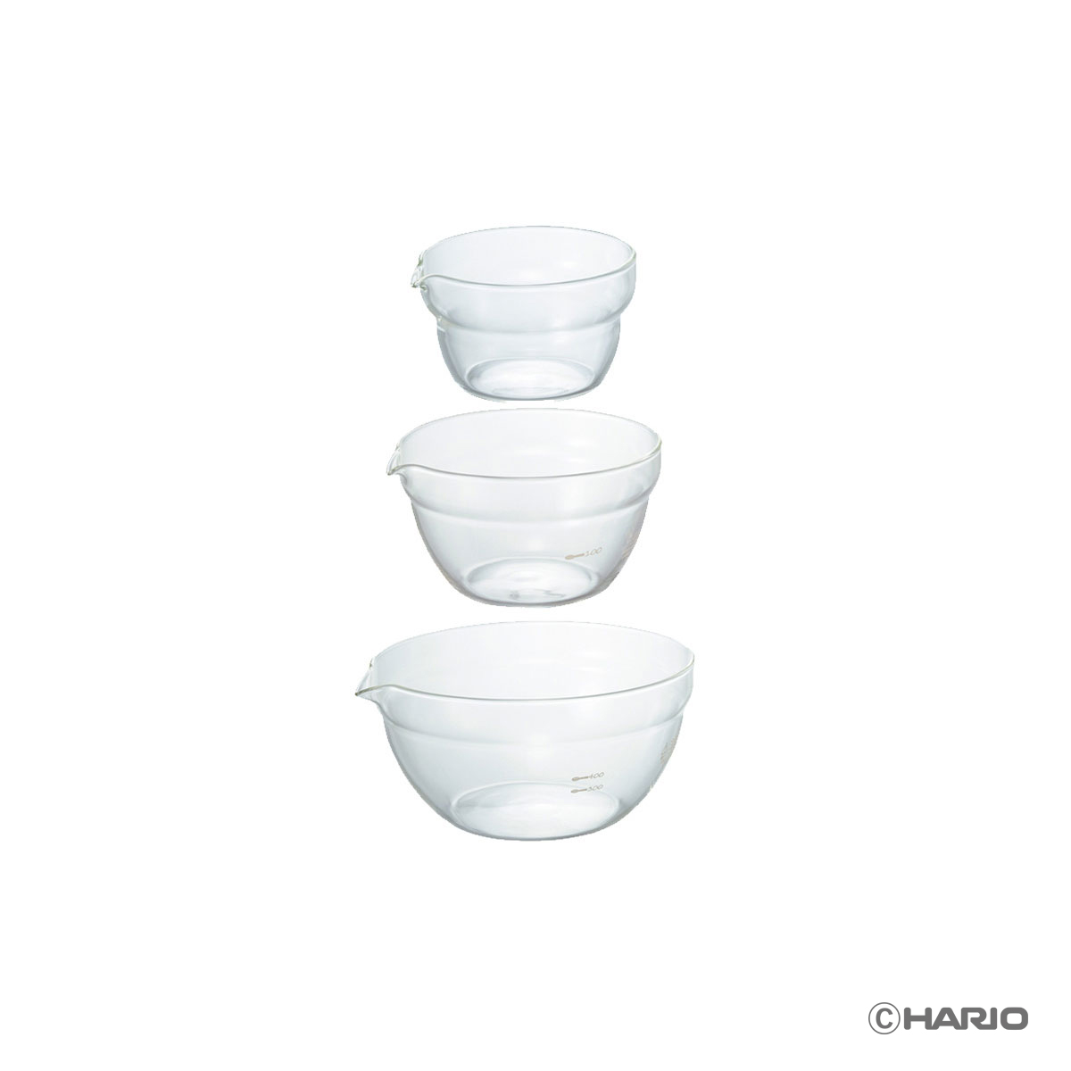ハリオ（HARIO） 片口ボール 3個セット【製造元出荷】