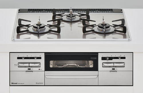 RINNAI　ガス台　２０１6年製 リンナイ（Rinnai） ビルトインガスコンロ RS31W36T1RBW センス 60cm