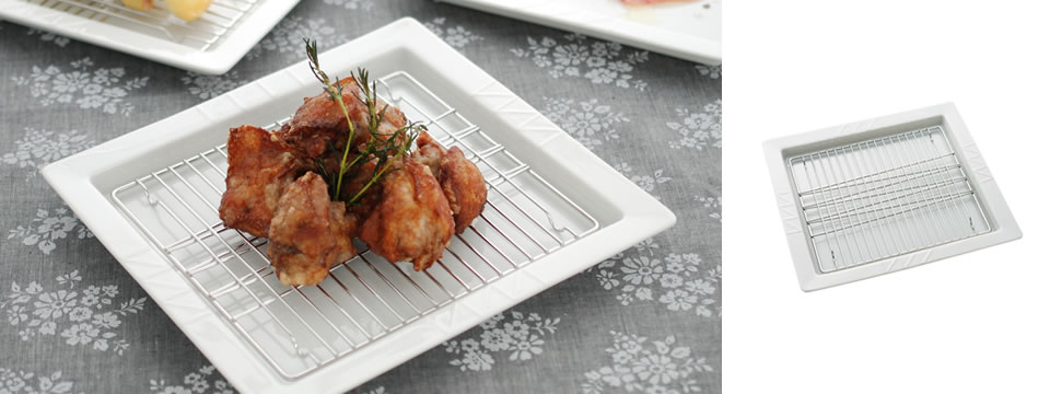 バットがそのまま食器に変身♪スクエアディッシュ【製造元出荷