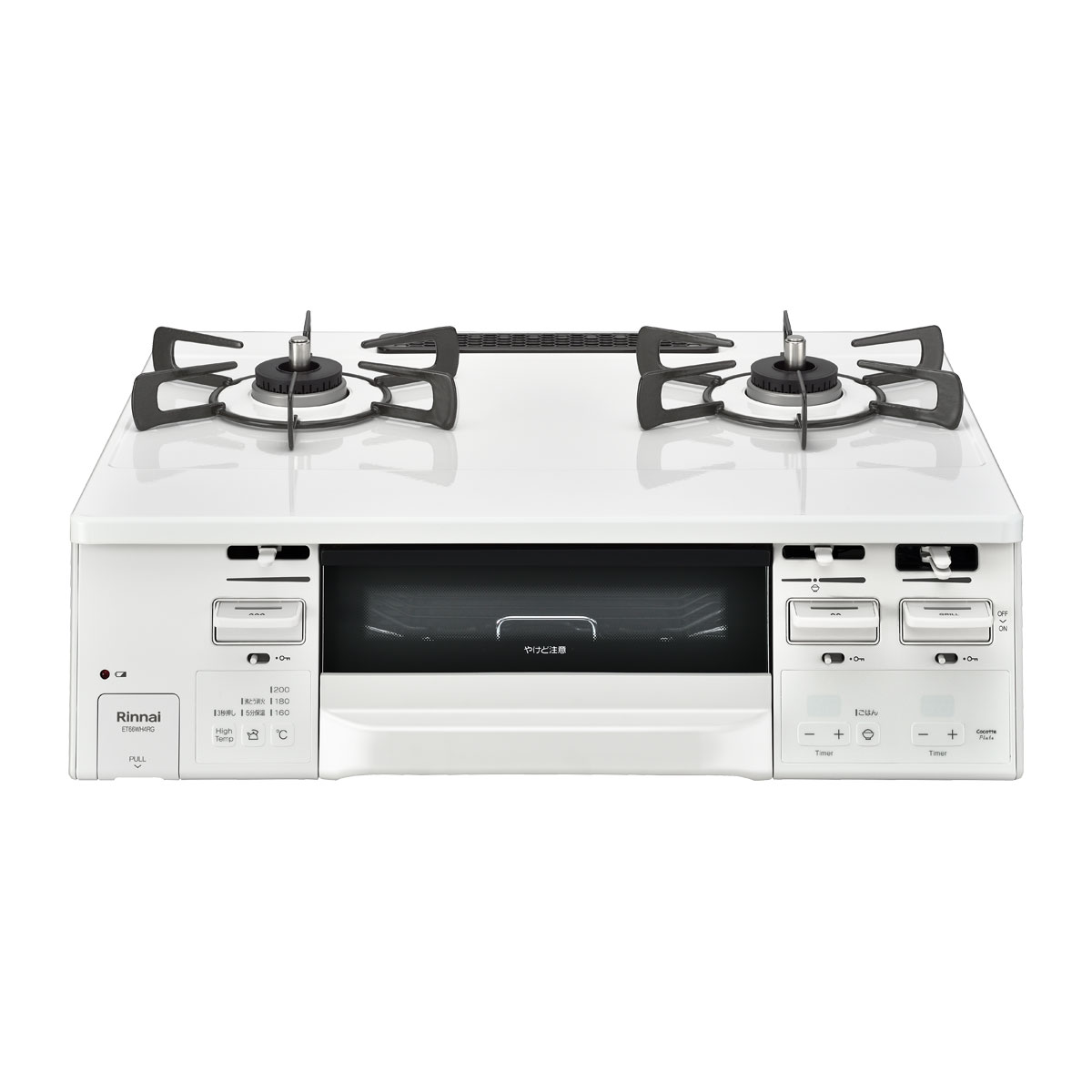 グリル付ガステーブル『HOWARO C』（左強火力：ET66WH4RGA-WL）