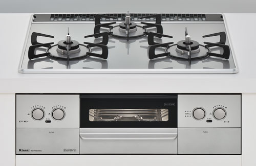 ガスコンロ 最安値，品質保証】 ガスコンロ リンナイ製（LIXIL） R3635H1W2V 間口