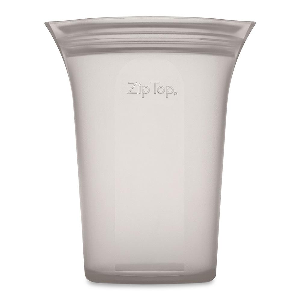 ジップトップ カップ L（グレー）【製造元出荷】