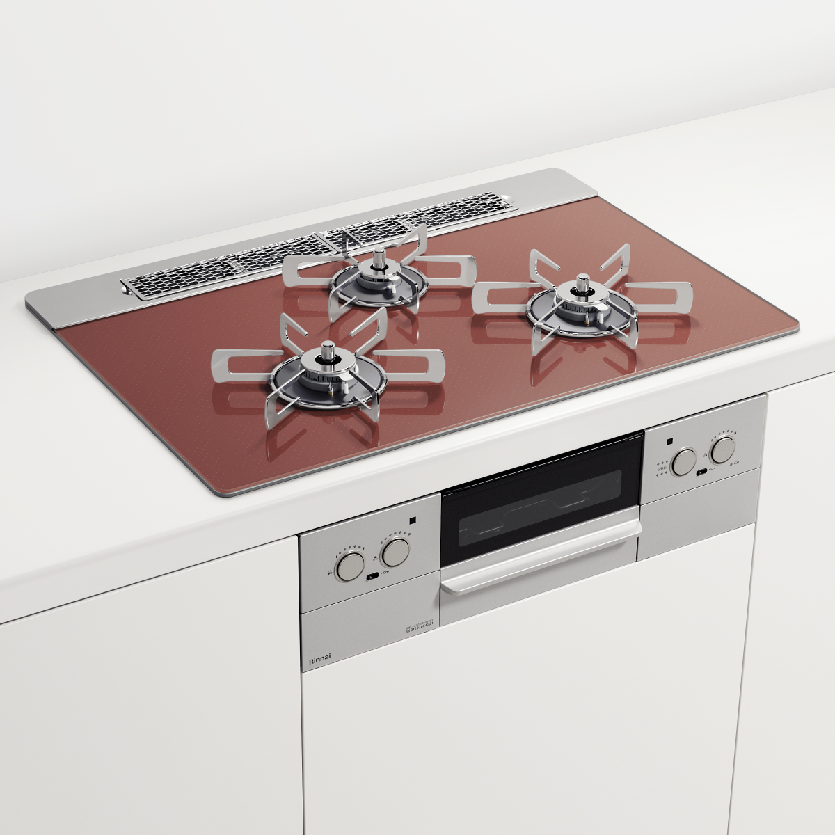 1口 ガスビルトインコンロ 設置工事なし》ガスビルトインコンロ『ILO』：EHS71W37T8D8VW 天