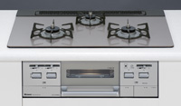 ビルトインコンロ　Rinnai RRS78W7G10R-VR | Rinnai Style（リンナイスタイル） | リンナイ