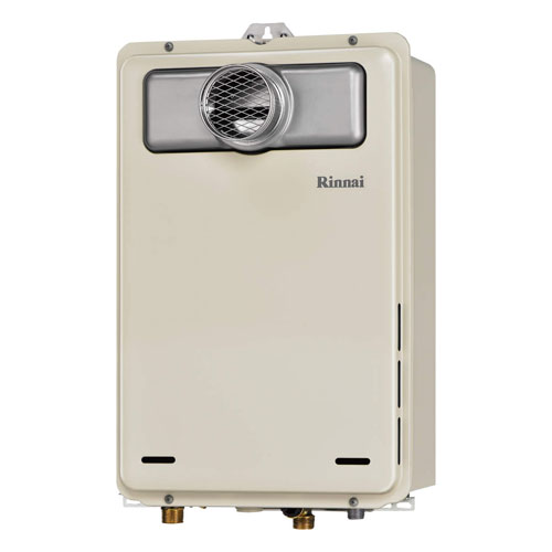 [RUX-A2005T-L(A)]リンナイ ガス給湯専用機 20号 給湯専用 PS扉内設置型/PS延長前排気型 20A リモコン別売〈RUX-A2005T-Lの後継品〉 RUX-A2005T-L(A)-E-13a 給湯器 ユッコ製品 都市ガス リンナイ