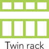 Twin rack