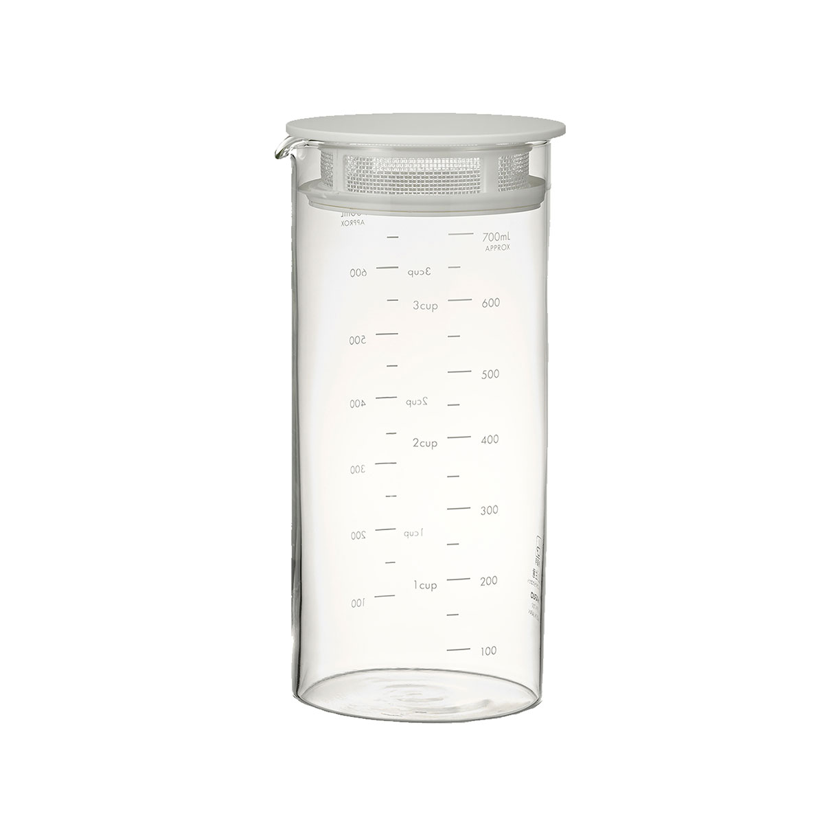 ハリオ（HARIO） SLOWRA 耐熱ガラス フルーツピッチャー 700mL【製造元出荷】