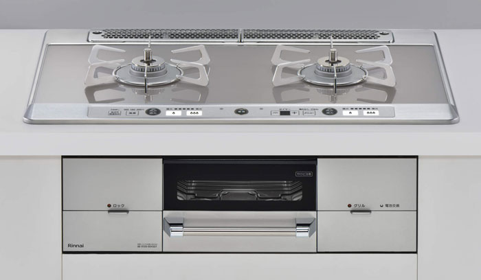 グリル付ガスビルトインコンロ【RHS721W26S11RAVL】