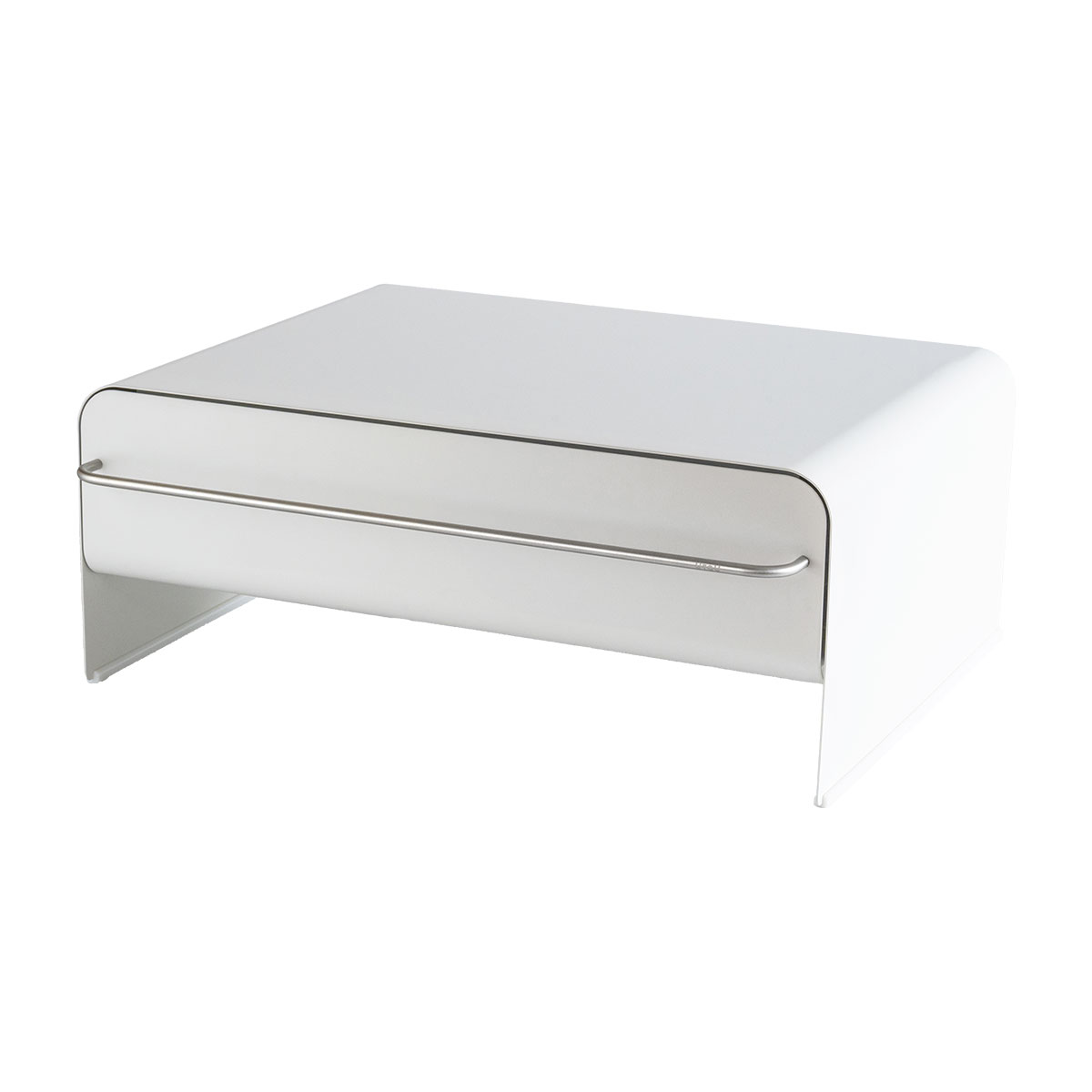 UtaU ブレッドドロワー ロー（ピュアホワイト）【製造元出荷】