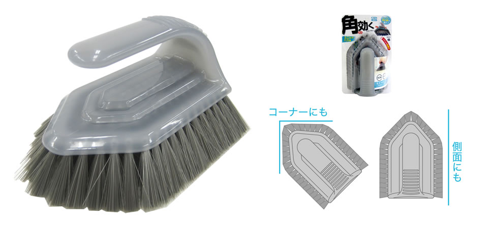 角効くバスブラシ ユニットバス用 | Rinnai Style（リンナイスタイル 