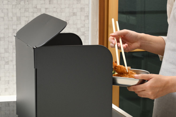 コンパクト4面レンジガード（ブラック）【製造元出荷】 | Rinnai Style