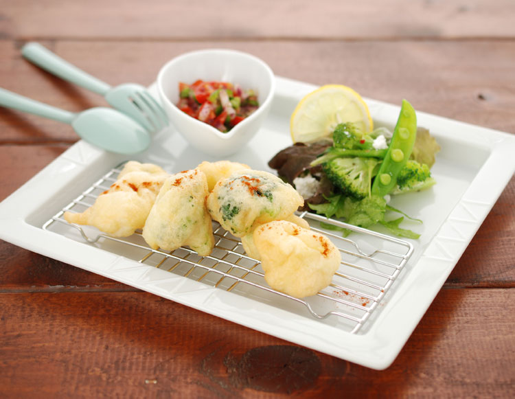 バットがそのまま食器に変身♪スクエアディッシュ（セパレート