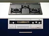 リンナイシステムキッチン用ガスコンロRSK-N38W6GA1TS2 RSK-N38W6GG1X5-AL | Rinnai Style（リンナイスタイル） | リンナイ