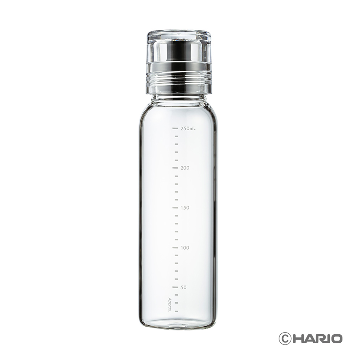 ハリオ（HARIO） ドレッシングボトルスリム250（ブラック）【製造元出荷】