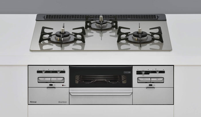 グリル付ガスビルトインコンロ【RB31AW41T2RVW】 グリル付ガスビルトインコンロ【RB31AW41T2RVW】