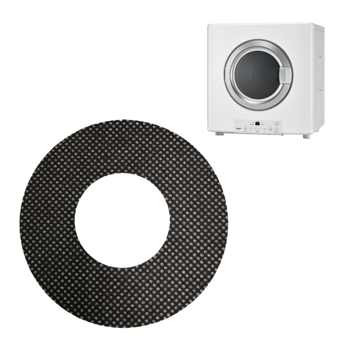 家庭用ガス衣類乾燥機専用 紙フィルター 50枚入り型番： DPF-50A  Rinnai Style（リンナイスタイル）  リンナイ