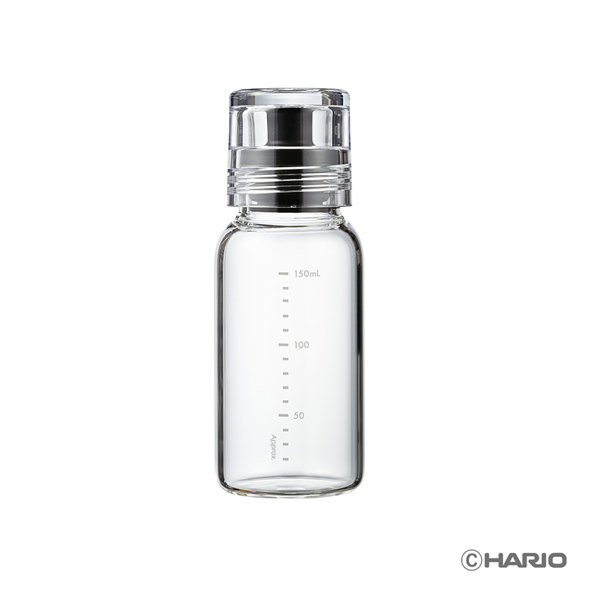 ハリオ（HARIO） ドレッシングボトルスリム150 （ブラック）【製造元出荷】