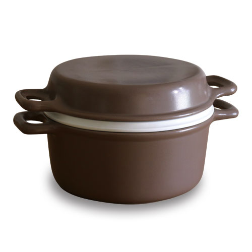 かもしか道具店 三とく鍋（茶）【製造元出荷】【納期未定】