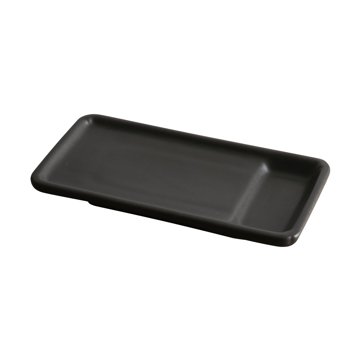 かもしか道具店 海苔の皿（黒）【製造元出荷】