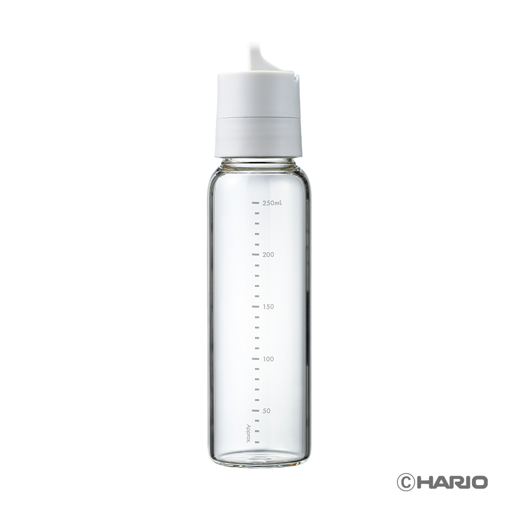 ハリオ（HARIO） ワンタッチドレッシングボトル250 （ペールグレー）【製造元出荷】