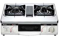 ☆Rinnai リンナイ RTS-339WNCTS-R RTS-339WNTS KGE338GR LPガス用グリル付きガステーブル◆安全性と利便性を高めた RTS-3N-A | Rinnai Style（リンナイスタイル） | リンナイ