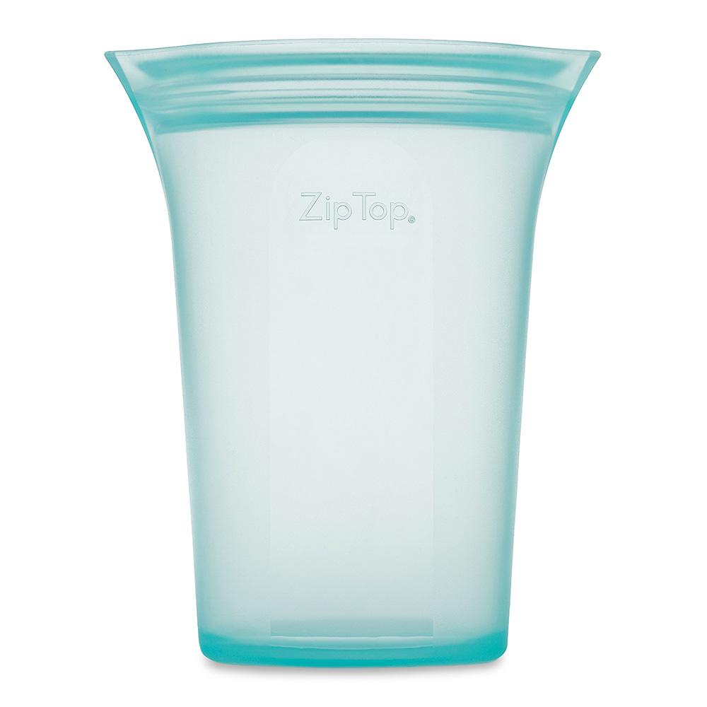ジップトップ カップ L（ティール）【製造元出荷】